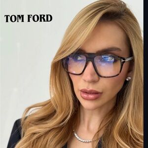 NEW Tom Ford TF5901-B 052 Eyeglasses · 55-15-145 · Authentic